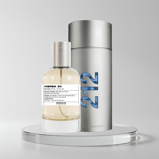 Perfume inspirado en 212 Men Carolina Herrera | HIERBA 50